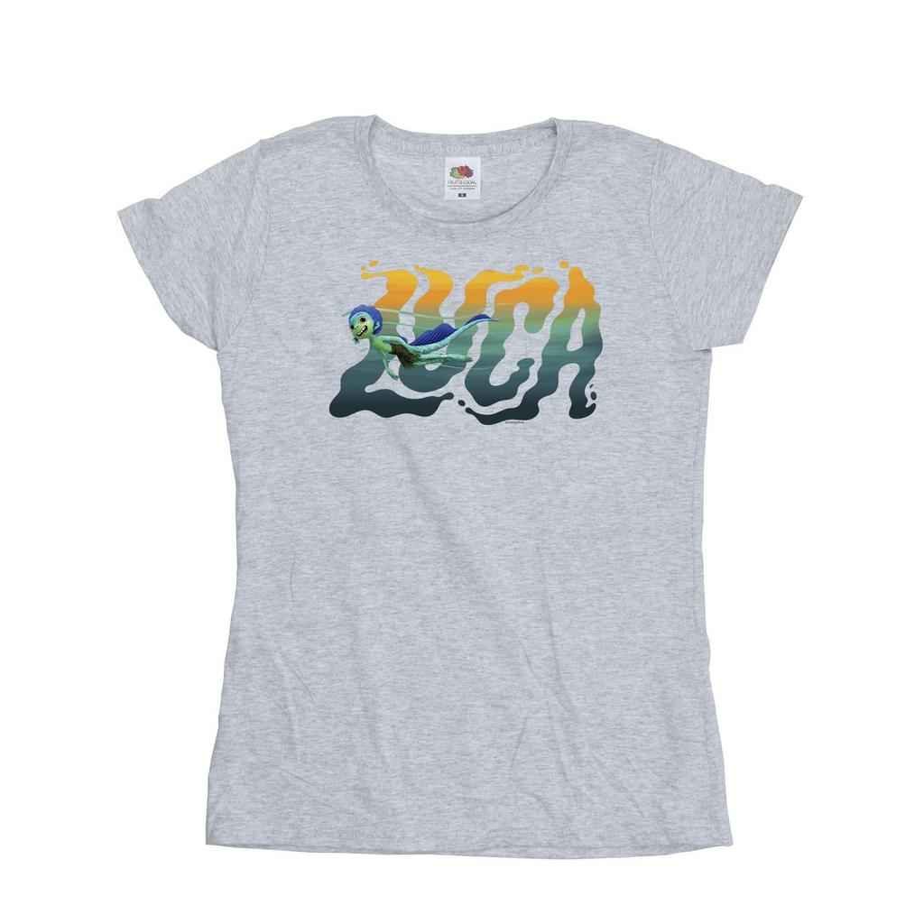 Disney Womens/Ladies Luca Swim Cotton T-Shirt
