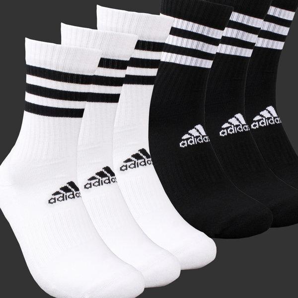 adidas 3S 3S CuShion 3 Pack Sport SockS WoMen Men S Golf
