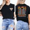 Halloween Tour Shirt,Two Side Ghost Shirt,Hallowee<wbr/>n Gift,Halloween Custome Unisex T-Shirt
