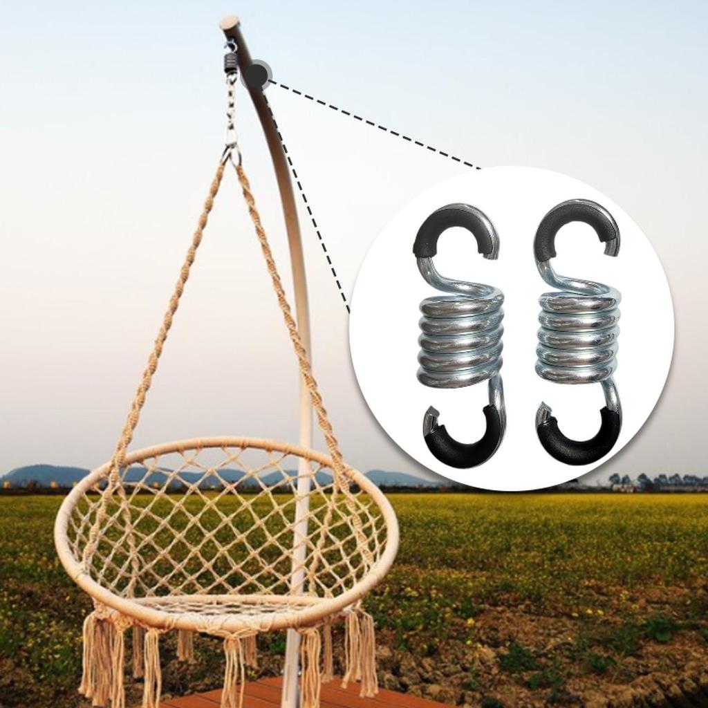 2 Pieces Swing Spring Decorative Sturdy Accessory for Porch Patio Boxing Bag