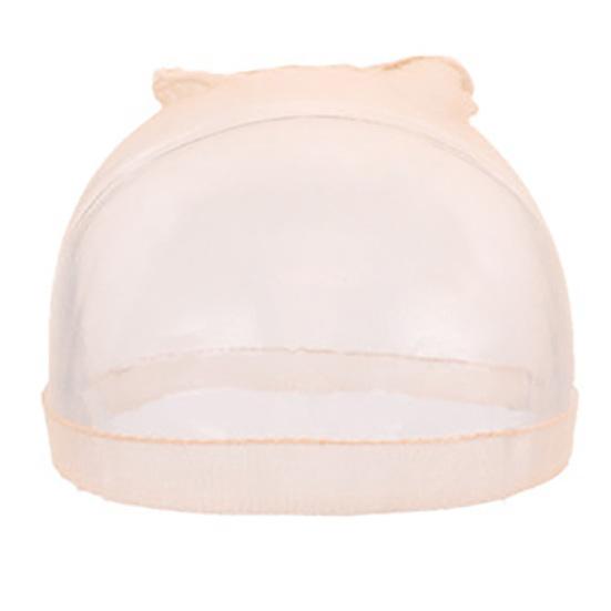 1 Pair Wig Hat Stretchy Invisible Breathable Sheer Natural Nude Ultra-thin Women Lace Front Wig Synthetic Hair Net Stocking