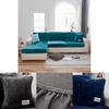Stretch Velvet Sofa Cushion Cover Elegant Home Decor Velvet Seat Slipcover