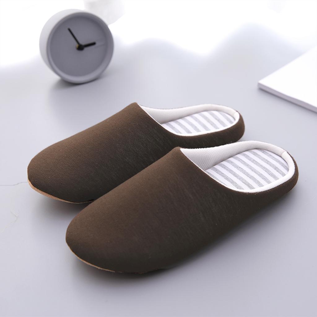 Shoes For Men Winter Slippers Hyoma Platform Cotton Antiskid Warm Home Rainshoes