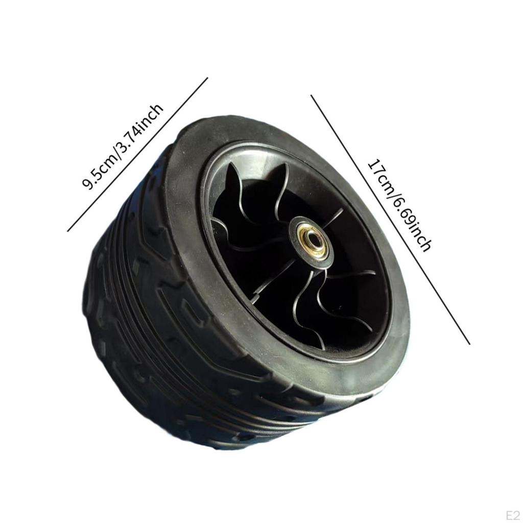 Camping Wagon Wheel Accessories Sturdy Easily Install Smooth Rolling Camp Pull Cart Tire Puncture