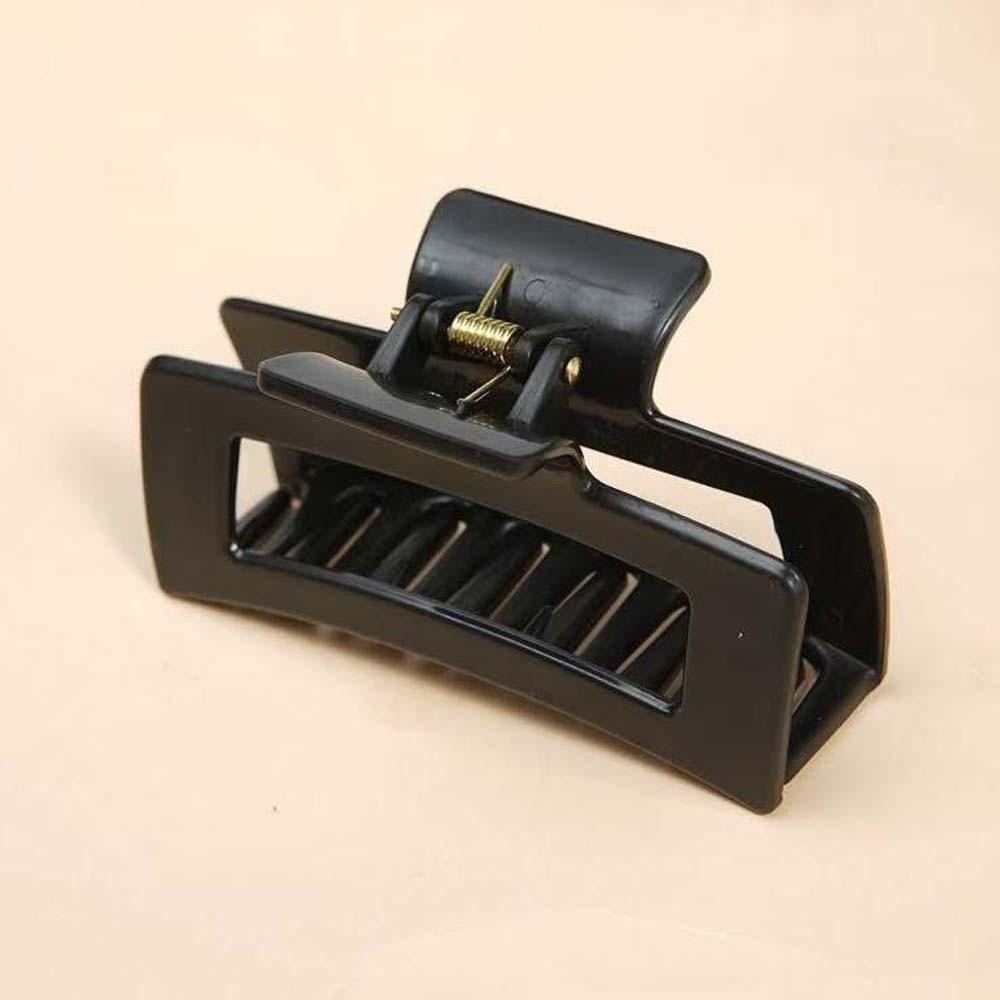 Korean Style Silicone Shark Clip Safe Straight Line Shaped Hair Claw Gifts