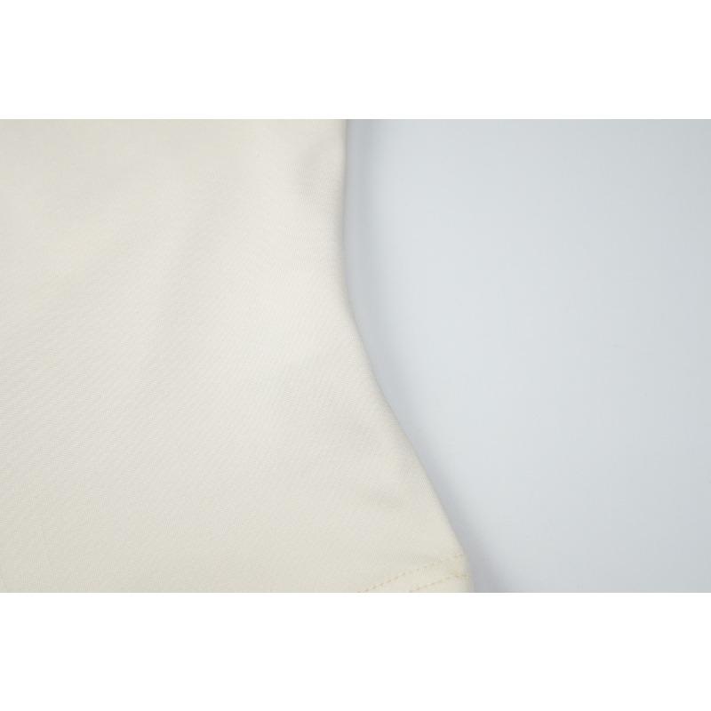 Women Summer Cowl Neck Short Sleeve Button Detail Slim Fit Solid Color Casual Blouse