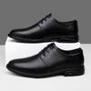 British Style Men Formal Dress Footwear Genuine Leather Oxford Shoes Fashion Pointed Men Business Shoes Formal Office Walk Shoes