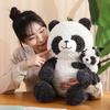 Parent-child Doll Giant Panda Doll Little Yellow Duck Plush Toy Children Accompany Dolls To Sleep and Hug Pillow