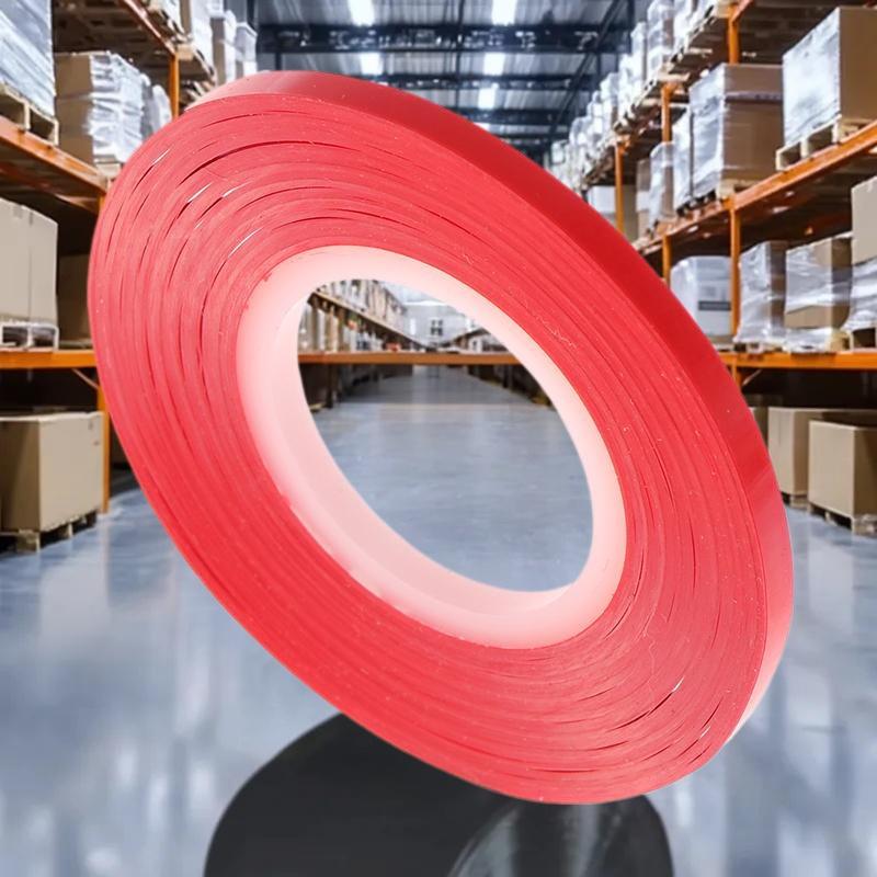 1 ROLL Red 1/8″ Cassette Splicing Tape Recorder Leader Tape Tape Joint Replacement Base Special Tape