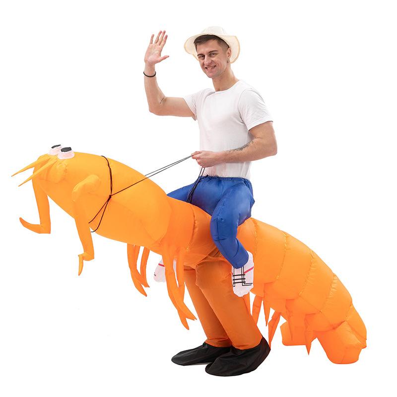 Big Lobster Inflatable Suit, Funny Stage Props, Adult