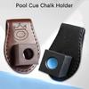 Professional Billiard Accessory Chalks Holder Anti Drop Construction Multiple Scene Use for Round Squares Block