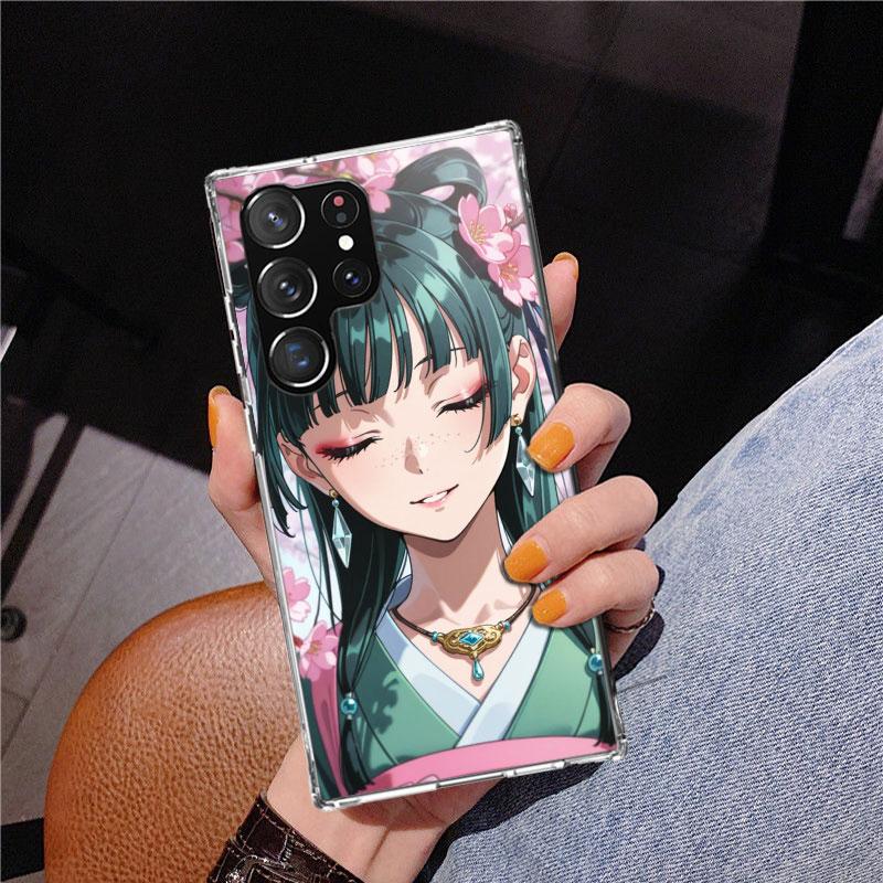 A-Apothecary D-Diaries Maomao Phone Case For Samsung Galaxy S24 S25 Edge S26 Ultra S23 S22 S21 Plus S20 FE + Personalized Print