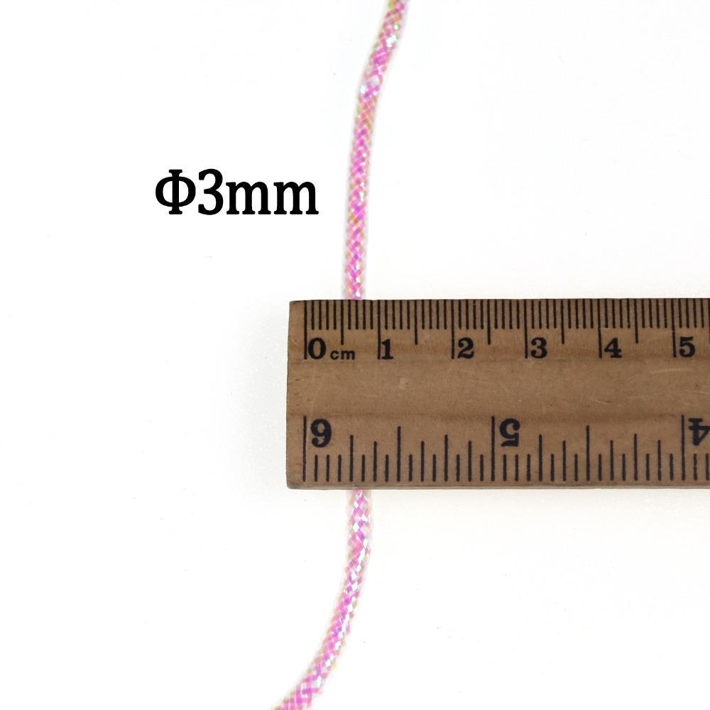 2m 3mm 4mm 5mm Pearl Color E-z Minnow Fly Body Maylor Tube for Fly Tying Bait Fish Fly Tying Material