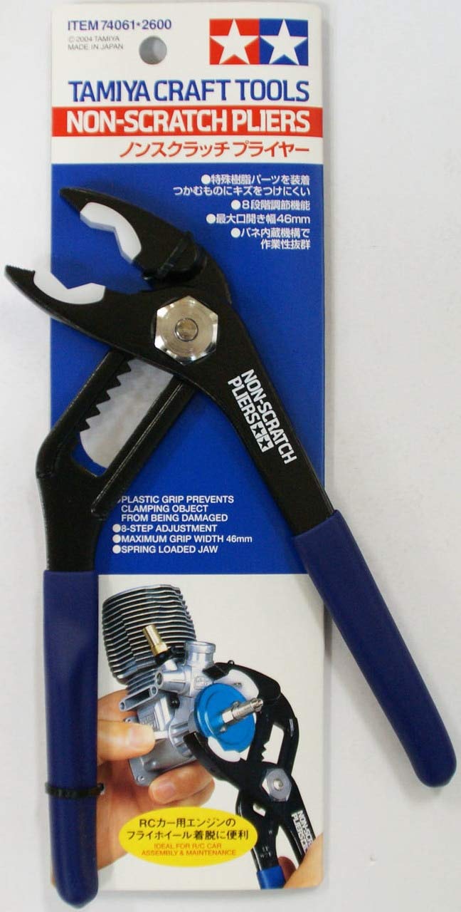 

TAMIYA Craft Tool Series No.61 Non-Scratch Pliers Plastic Model Tool 74061