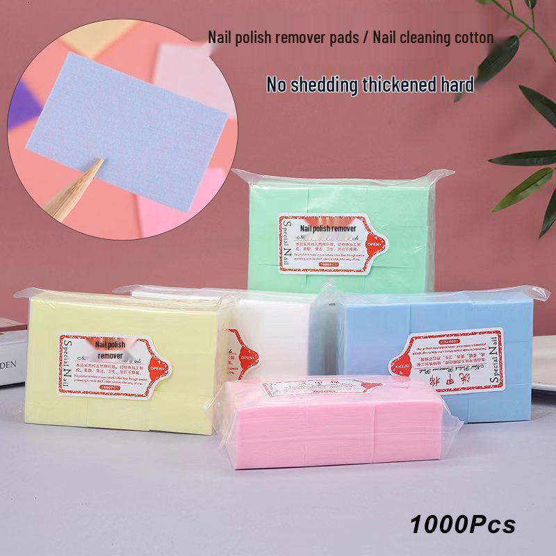 1000 Hard Nail Art Lint-Free Disposable Cotton Wipes