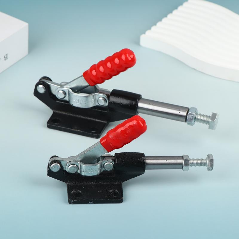 Heavy Duty Push Pull Toggle Clamp Push-Pull Woodworking Clamp Non-Slip Handble Quick Release Clamp For Woodworking Jigs Fixtures