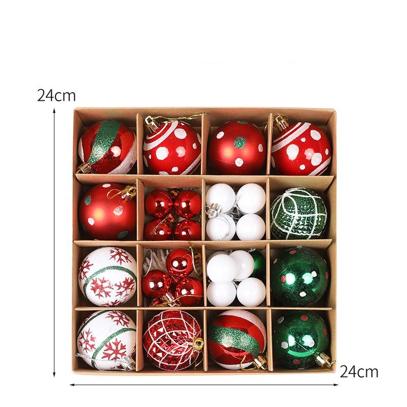 36pcs Christmas Ball Christmas Tree Decoration Ornaments for Home Decor Halloween New Year 2026 Navidad Pendant Ball Accessories