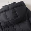 Women's 90% Down Long Hooded Puffer Jacket