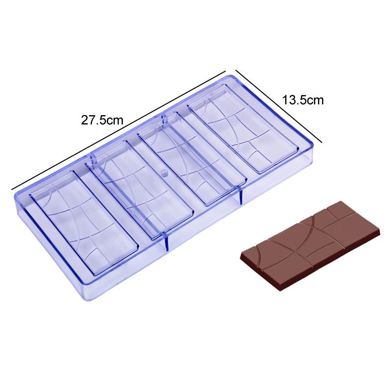 Chocolate Mold Plastic Creative Household Kitchen Baking Tools Food Grade Candy Baking Mold Various Styles DIY Baking Mold TMZ