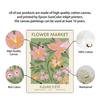 Flower Market Rose Nordic Posters London Tokyo Print Wall Art Green Canvas Painting Abstract Wall Pictures For Living Room Decor