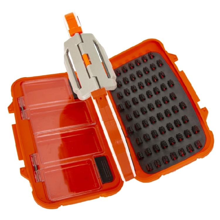Fishing Flies Storage Container Box Four Layers Waterproof Ice Fishing Jigs Box