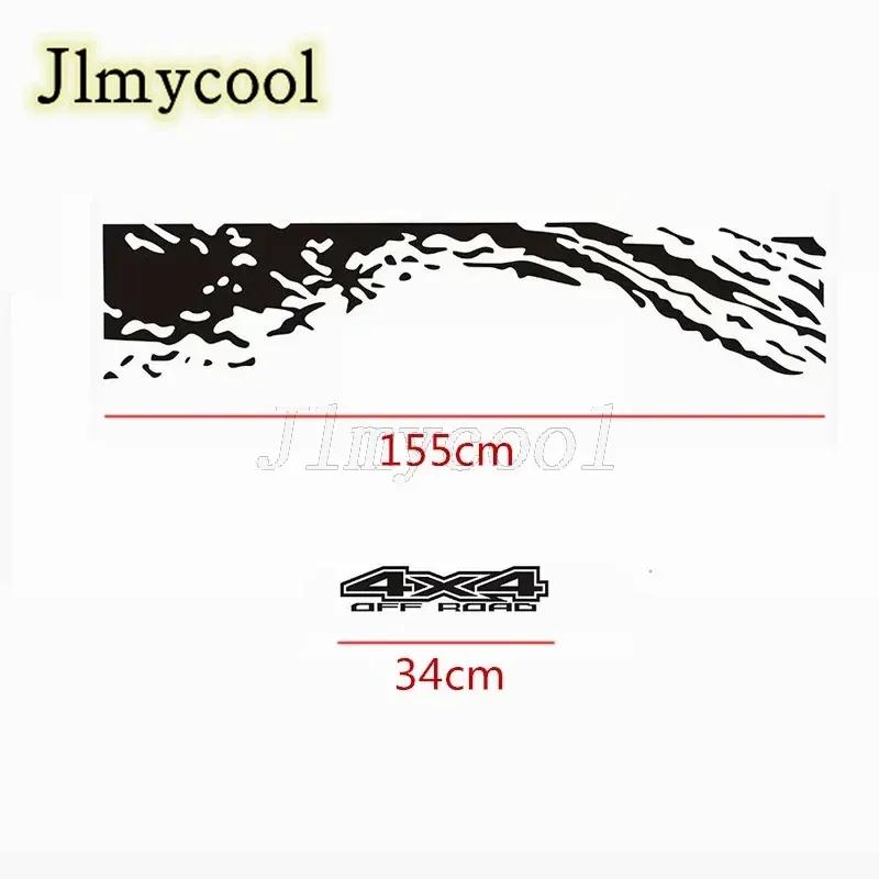 New Classic Car Tail Trunk Stickers Decal Car Automobiles Decoration 4X4 OFF ROAD For CAR Universal Pickup