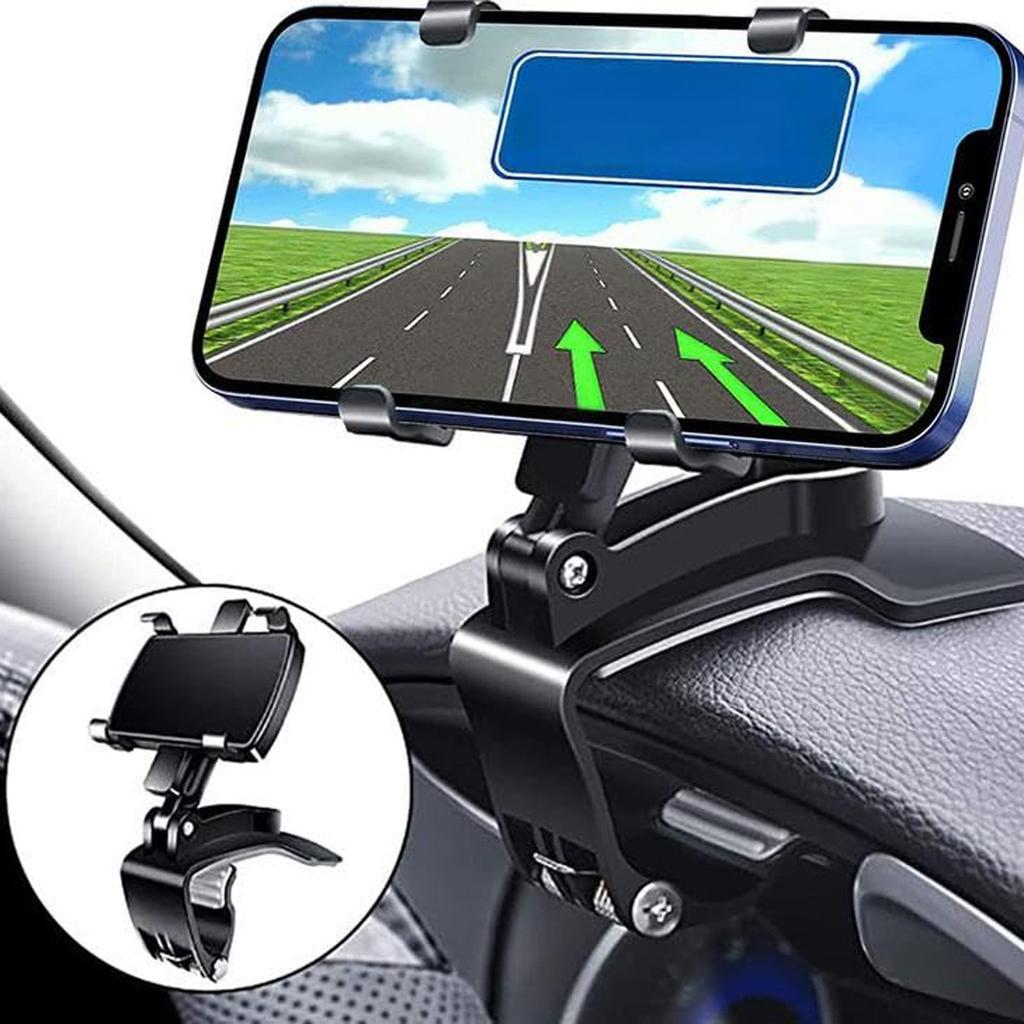 Magnetic Car Phone Holder Car Navigation Any Angle Bend And Rotate Wireless Charging