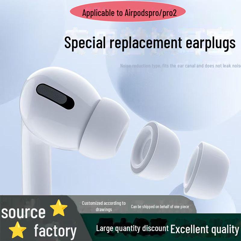 Silicone protective ear caps for Apple AirPods Pro, suitable for 3rd generation.