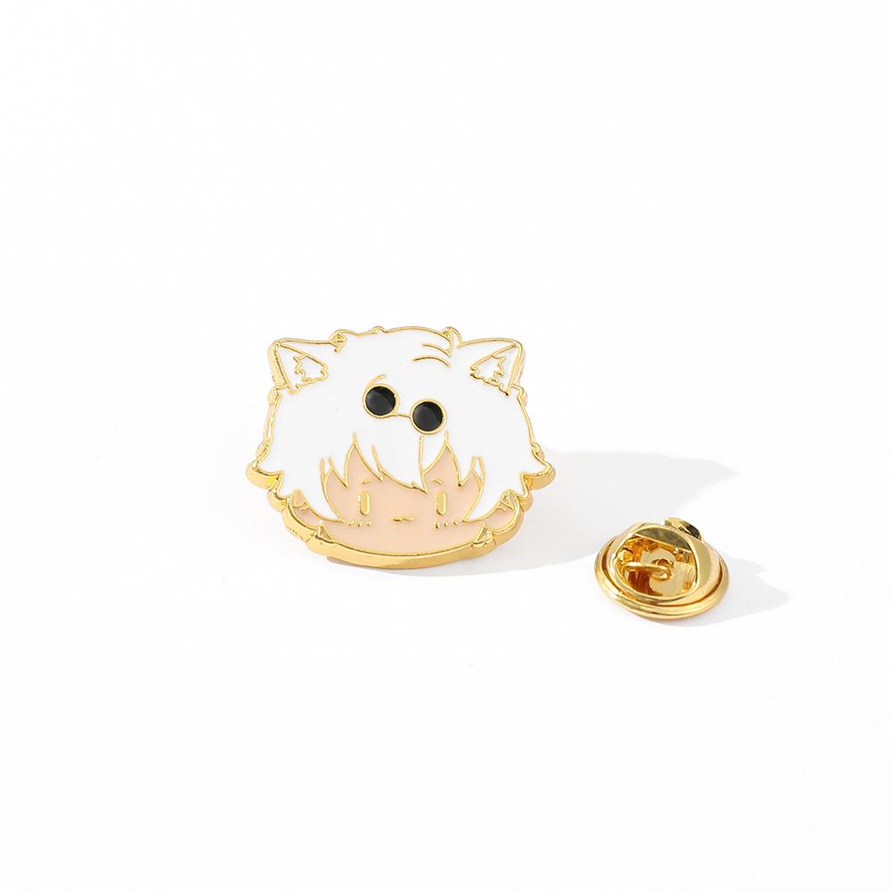 Японское аниме заклинание вернуться в бой милый пять Уфу Хэйхуэй модный металлический значок сумка одежда