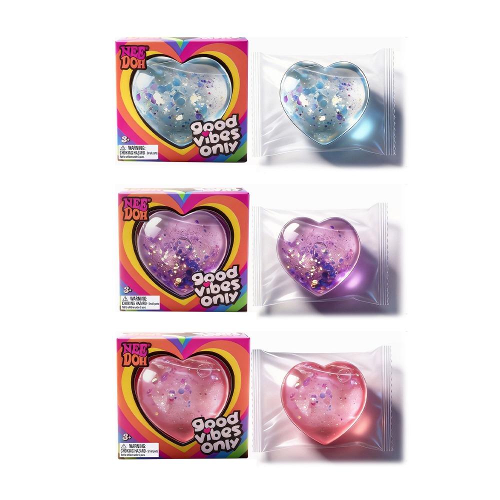 Schylling Deedoh Love Squeeze Stressball Niedliches Stressabbau Knetspielzeug Weich Nicht klebrig Schnelle Rückfederung Tragbar Handflächengroßes Spielzeug