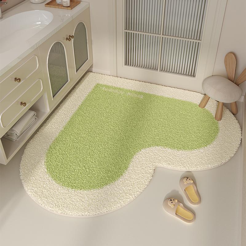 Heart Shape Carpets for Living Room Dopamine Color Bedroom Decor Carpet Thick Plush Lounge Floor Mat Fluffy Soft Cloakroom Rug