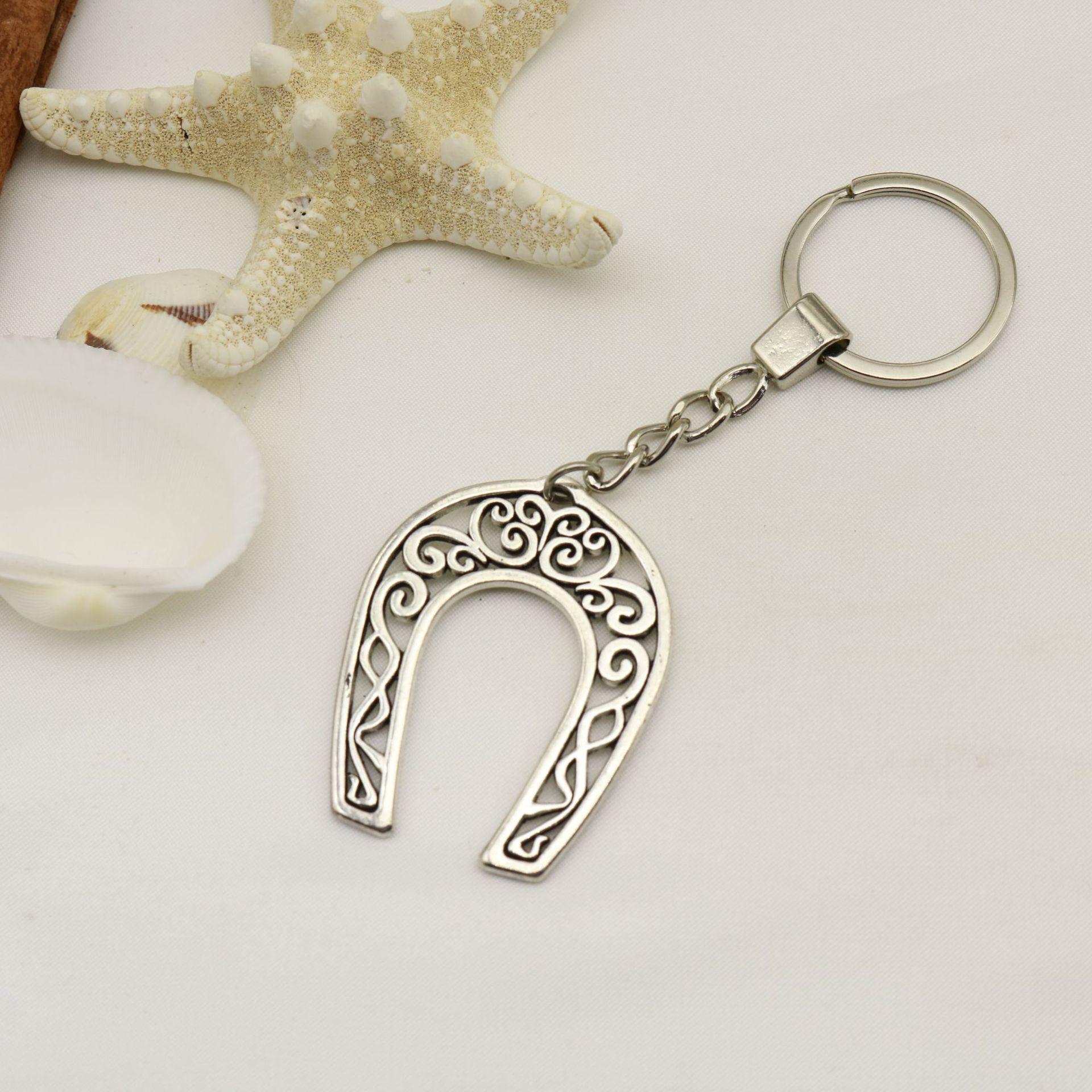 Horseshoe Keychain Pendant - Popular Foreign Trade Accessory