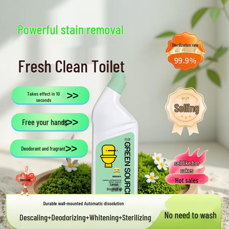 Green Source Lemon Antibacterial Toilet Cleaner