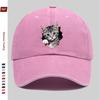 Pc Cute Gray Tabby Kitten Peeking Through Hole BlueEyed Print Baseball Cap with Pet Cat Print Trucker Hat Comfortable Lightw