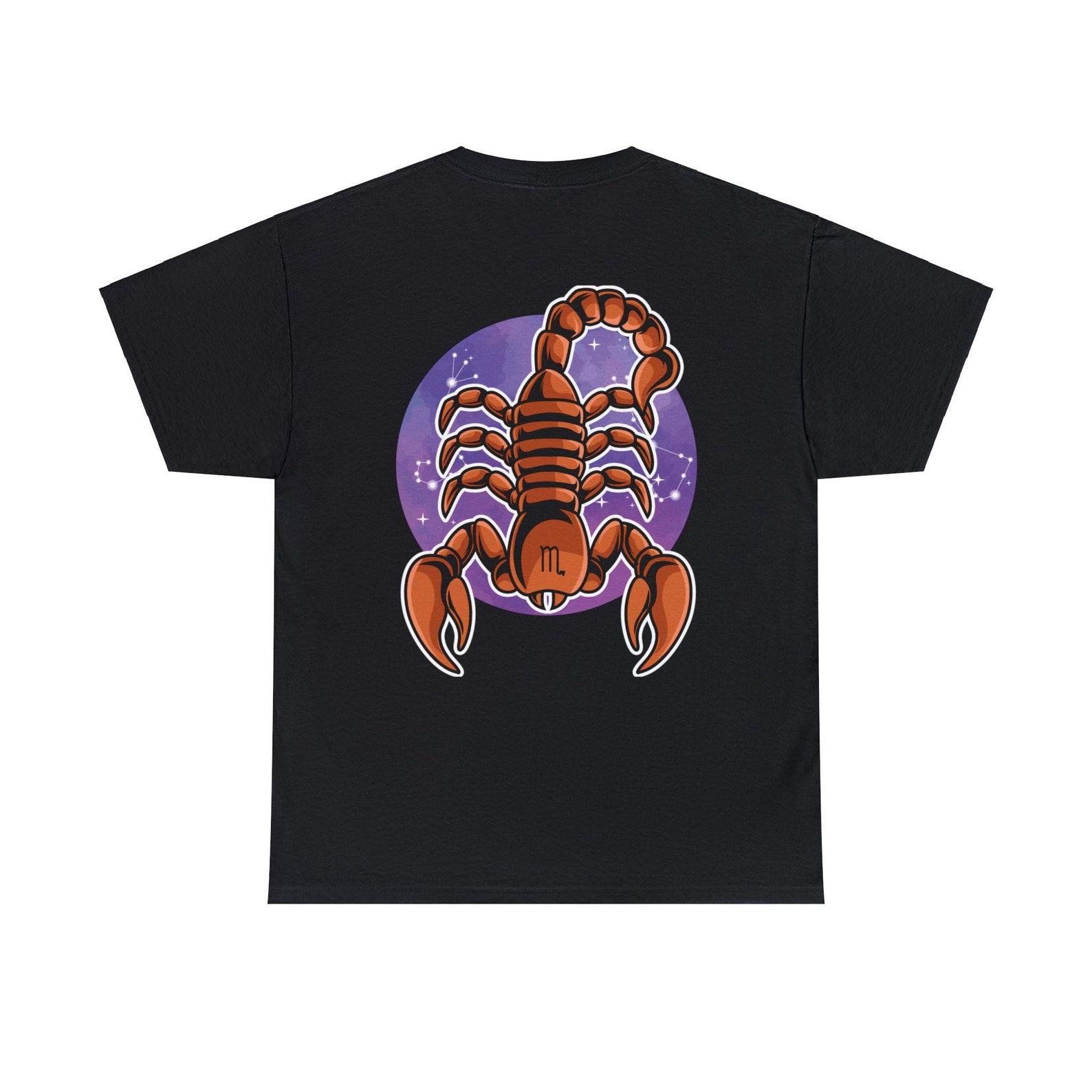 Scorpio Zodiac Sign T-shirt: Horoscope Graphic Tee L
