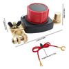 Battery Cut Switches With LED Voltage Meter On Off Power Cut High Current 250A Isolator for Trucks Buses & Marine Use