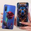 Transparent Cover For Xiaomi Mi 9 SE Case Cute Cat Luxury Fashion Butterfly Funny Painted Casing M1903F2G