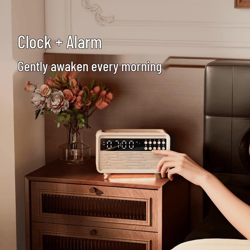 Bedside Flame Humidifier White Noise Bluetooth Speaker (CN version)