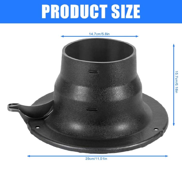 Efficient Lawn Vacuum Hose Adapter Functional Vacuum Hose Connector Portable Hose Adapter For Agricultural Use