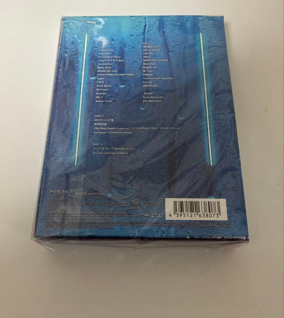 [USED] Snowman LIVE TOUR 2021 Mania Blu-ray First Edition