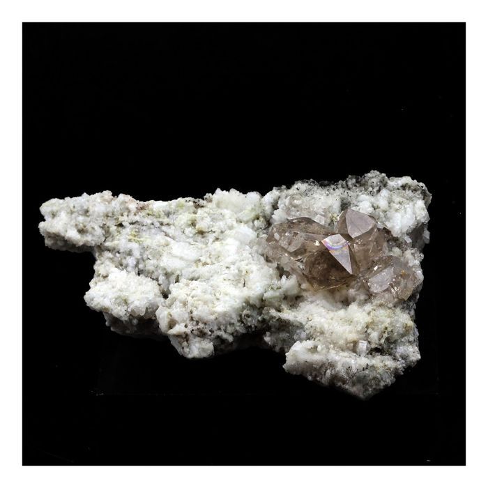 Pierres et Minéraux. Quartz Fumé. 250.0 ct. Argentière, Massif du Mont-Blanc, France..