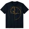 Golden Ratio Fibonacci Spiral T-Shirt