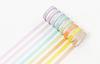 YUBX Masking Macaron Washi Low Saturation for DIY Gift and Gift Decorations Tape, 12-Piece Set, Tape, Colors, Crafts, Journals, Planners, Scrapbooks,