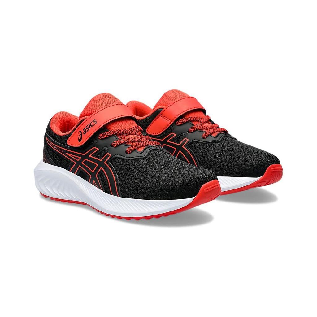 Asics Pre Excite 10 PS Black True Red Kids Sneakers 1014A297-007