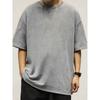 European Size Solid Color Printed T-Shirt | Spring Summer Crew Neck Short Sleeve Men'S Tee, Breathable Casual Sports Top, Holiday Gift