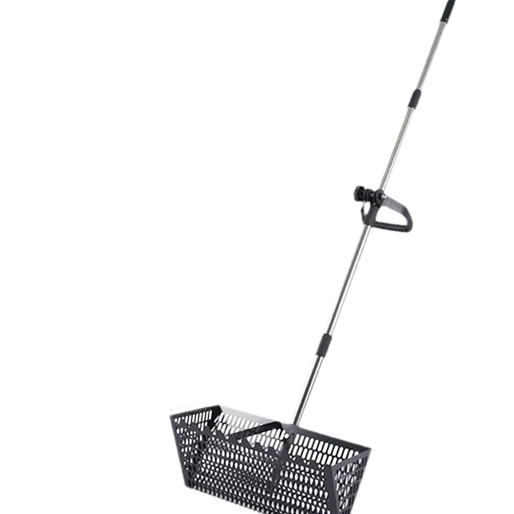 Sand Fleas Rake Sifting Multifunctional Easy Cleanup Premium Telescopic Handle Beach Sifter Deep Shovel Chicken Poop Scooper