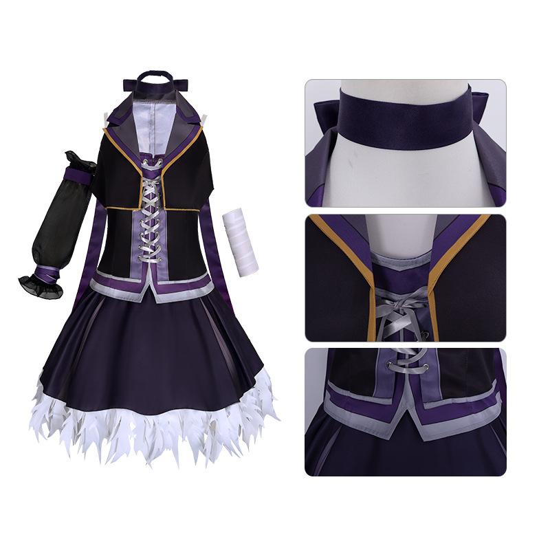 Anime  Vtuber Nijisanji V Flower V3 V4 Cosplay Costume Gynoid Halloween Costume For Woman