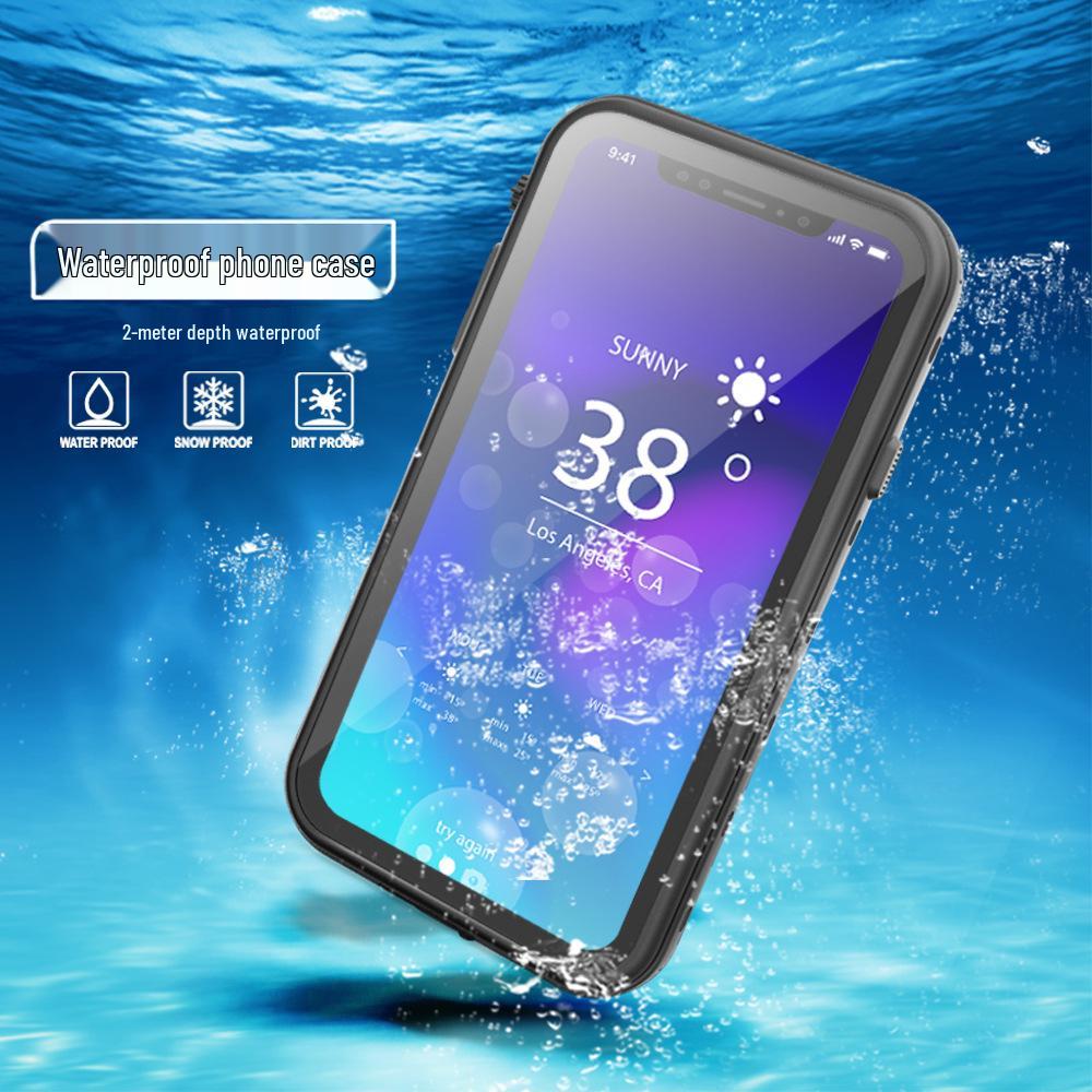 Red Pepper Waterproof Drop-Proof Case for iPhone XR