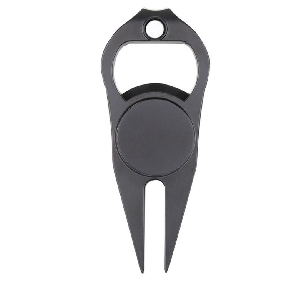 Magnetic Golf Divot Repair Tool Lightweight Ball Mark Tool Stylish Bottle Opener Lawn Repair
