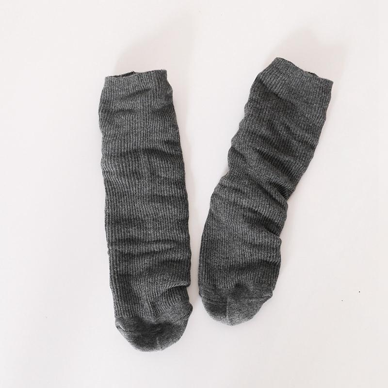 Meias Infantis Meninos Meninas Meias de Cano Médio Cor Sólida Meias Infantis